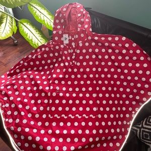 Disney Parks Minnie Mouse Rain Poncho Jacket M/L.